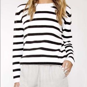 NWOT striped Breton knit sweater